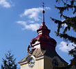Nátěr střechy kostela ve Vřesovicích